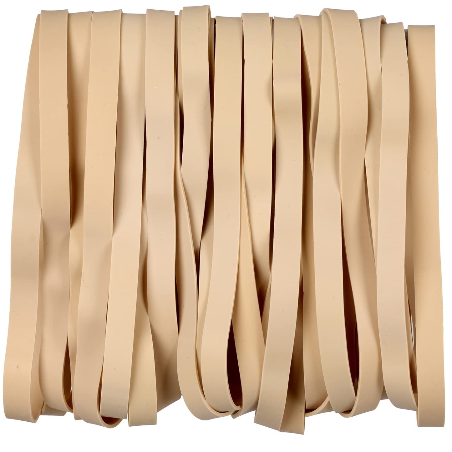 AMUU Rubber Bands Thick Size #107 Wide 30 Pack Big Elastics Bands Large Long Rubber Bands for Office Supply File Folders Box Books Gifts Notebook(7" x 5/8")