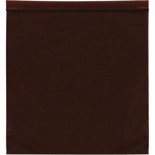 BOX USA Reclosable UV Bags - 3 Mil Thickness, 6" x 8", Amber Color | Pack of 1000