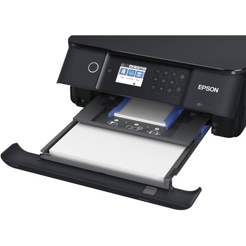 Epson Expression Premium XP-6100 Wireless Color Photo All-in-One Printer - Print, Copy, Scan - 15.8 ppm, 5760 x 1440 dpi, Borderless Photo Duplex Printing, Voice-Activated, Printable CD/DVD