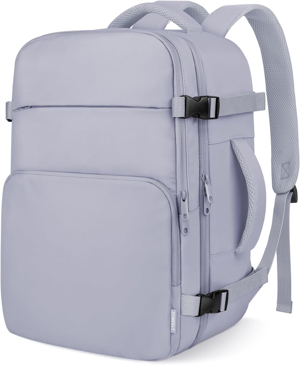 ZOMFELT Travel Backpack - TSA-Approved 15.6-Inch Laptop Bag for Men & Women | Casual Daypack in Purple