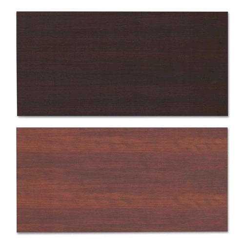 Alera ALETT4824CM 47.63 in. x 23.63 in. Rectangular Reversible Laminate Table Top - Medium Cherry/Mahogany