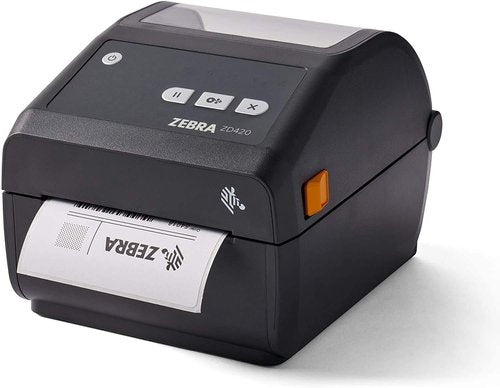 ZEBRA ZD420d Direct Thermal Desktop Printer 300 dpi Print Width 4 in WiFi Bluetooth USB ZD42043-D01W01EZ (Renewed)