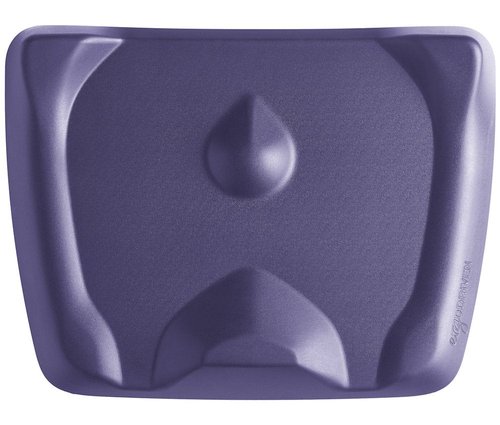 Topo Mini by Ergodriven | The Smaller Not-Flat Standing Desk Anti-Fatigue Mat with Calculated Terrain (Mulberry Purple)