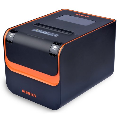 Rongta POS Printer, 80mm Direct Thermal Receipt Printers with Auto Cutter, USB Serial Ethernet Interface, Support Windows/Mac/Linux Cash Drawer, Restaurant Kitchen Printer for ESC/POS (RP332)
