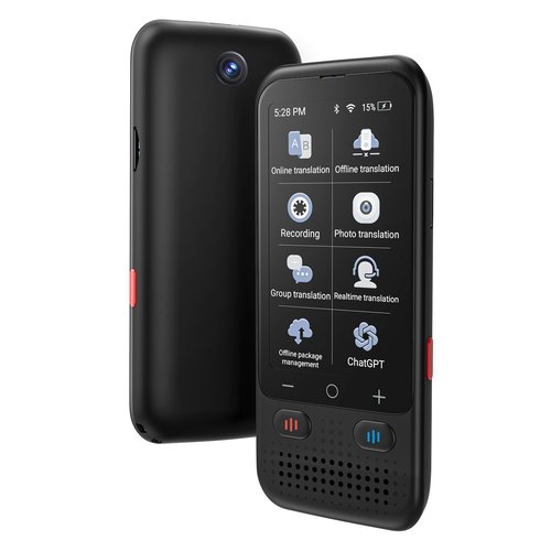 Language Translator Device No WiFi Needed, Upgraded Ai ChatGpt Translator with 150+ Languages, Offline/Photo/Real Time Translation Device for Travel Business Learning