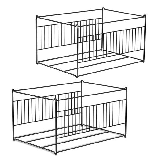 2 Sets Hanging File Folder Frame Legal/Letter Size,File Cabinet Frames,Insert,Rack for Hanging Files,Fit Size Bigger 15.1”L,9.6”H File/Desk Drawer Hanging File Frame/Rails,Steel,Anti-Scratch/Rusty