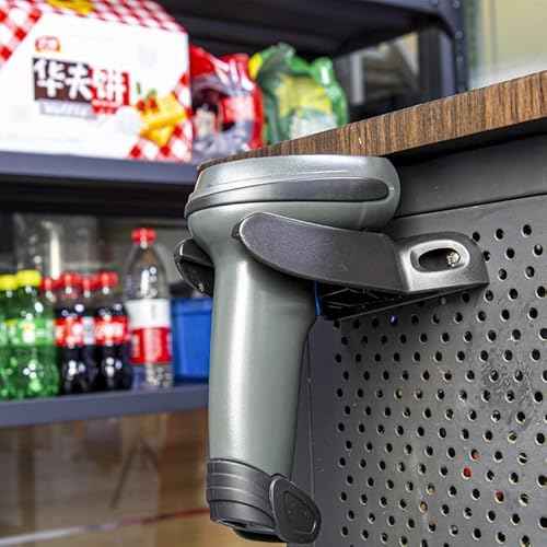 Universal Barcode Scanner Holder, Barcode Scanning Holder, Barcode Reader Rack Bracket Wall Mount Accessiors Fit for Most Scanner Barcode Scanners Label Readers (5pcs-Style U)