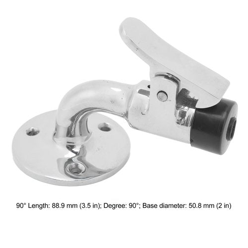 Acouto Marine Door Stopper Stainless Steel Door Stopper Catch Set Marine Grade 316 Stainless Steel 90° Door Holder for Boats Ships Yachts
