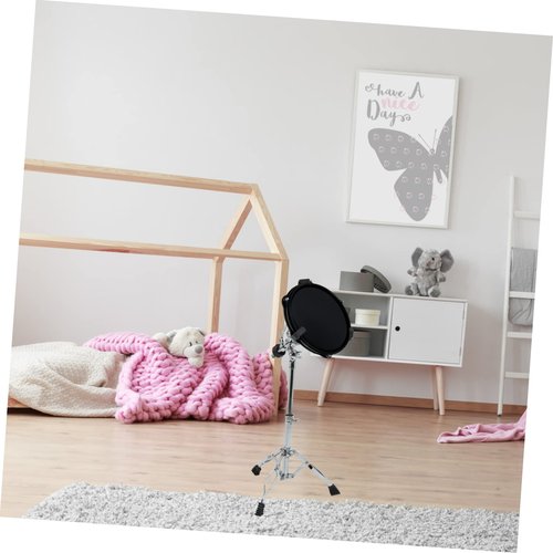 HAMPPLIES Dumb Drum Practice Mat Rubber Eva Drum Pad for Beginners Easy to Use for Drumming Practice School for Music