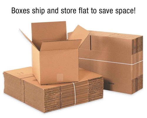 BOX USA Shipping Boxes Double Wall 16"L x 12"W x 12"H, 15-Pack | Corrugated Cardboard Box for Packing, Moving and Storage