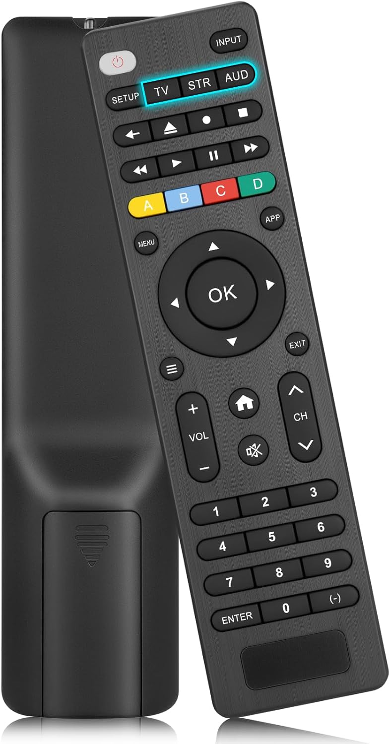 (Pack of 2) Replacement-Remote-Control for Roku-TV,Compatible for TCL Roku/Hisense Roku/Onn Roku/Philips Roku Smart TVs(Not for Roku Stick and Box)