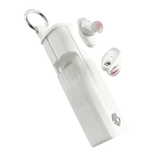 Skullcandy Method 360 ANC Wireless Earbuds, Sound by Bose, Bluetooth Headphones, Premium Noise Cancelling, Up to 40 Hrs Battery, Sweat and Water Resistant, Microphone for iPhone Android - Bone