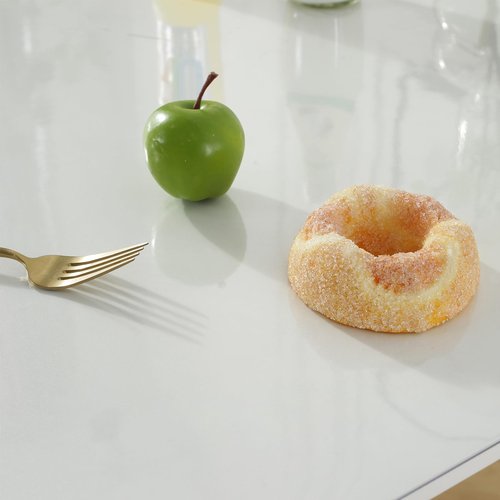 LovePads 1.5mm Thick 22 x 54 Inch Clear Table Cover Protector, Clear Table Protector, Plastic Table Cover, Table Pad for Dining Room Table, Clear Desk Mat Desk Protector for Writing Desk, Coffee Table