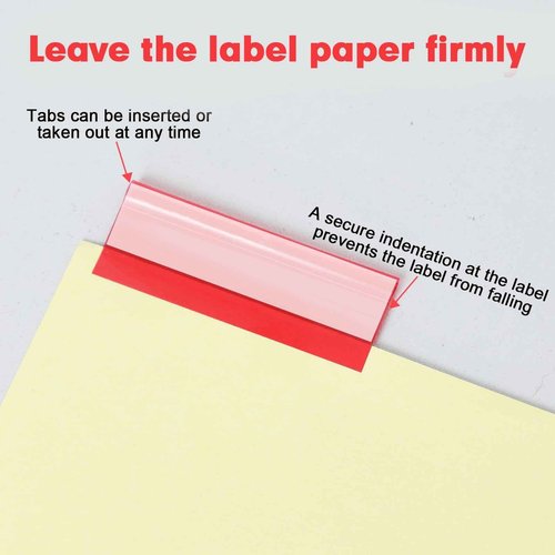 Binder Divider, PANDRI 200 Pack Binder Index Dividers with 8 Insertable Multicolor Big Tabs, Letter Size Paper Binder Divider for School Office Home Business
