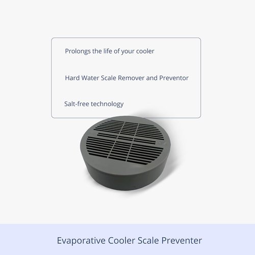 NuvoH2O Evaporative Cooler Scale Preventer Puck - Citrus Boost Formula Reduces Limescale - Lasts 3 Months