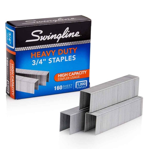 Swingline Heavy Duty Stapler (39005) and Swingline Heavy Duty Staples (35319) Bundle
