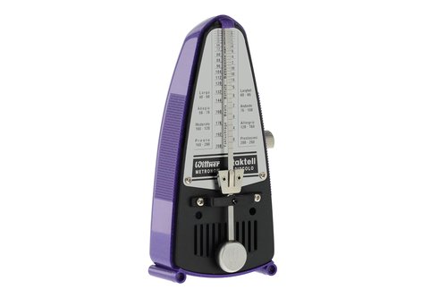 Wittner 903092 Taktell Piccolo Metronome, Violet Flek