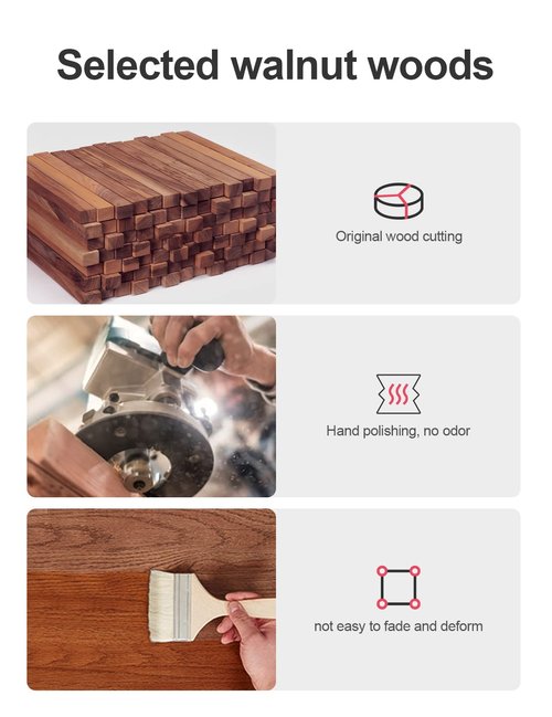 Meatanty Wooden Keyboard Wrist Rest,Ergonomic TKL Gaming Walnut Mechanical Keyboard Wrist Pad,Hard Wrist Rest Palm Rest Supports Computer, Laptop Comfortable Typing Pain Relief (14.17")