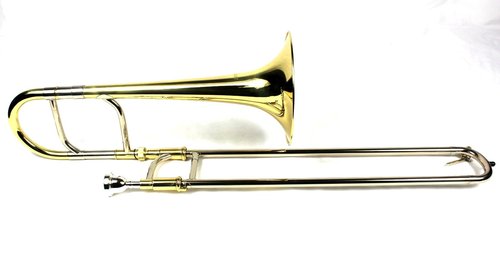 Diginex Gold Lacquer Finish Eb Alto Trombone with Case and Mouthpiece