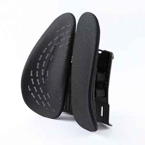 Ergonomic Lumbar Support with Breathable Mesh, Lower Back Pain Relief Upgraded Version
