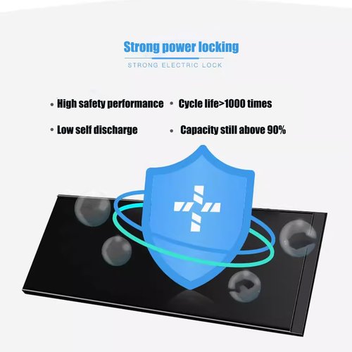 3.7V 4250mAh Diagnostic Scanner Battery, Compatible with Autel MaxiSys Mini, MS905, MS906, MK808BT, MK808TS, DS808, MaxiTPMS,TS608 Scanne,TS608, MaxiDAS DS808 Scanner, fits Part No.MLP5070111