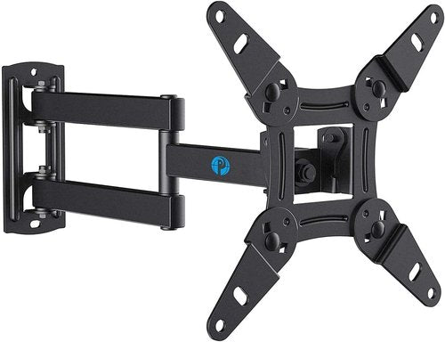 Pipishell Full Motion TV Wall Mount - Fits 13-43 Inch Flat & Curved Screens | Max VESA 200x200mm, 44lbs Capacity