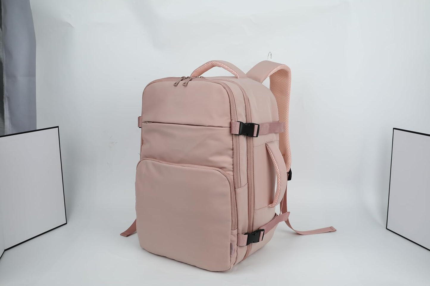 ZOMFELT Travel Backpack - TSA Approved 15.6-Inch Laptop Bag for Men & Women | Casual Pink Daypack
