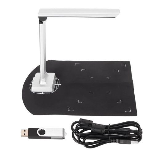 Y3 Portable Document Scanner, USB 12MP Document Camera, Liftable A4 Smart Book Scanner, Travel Friendly, CMOS Sensor, OCR Function for Windows