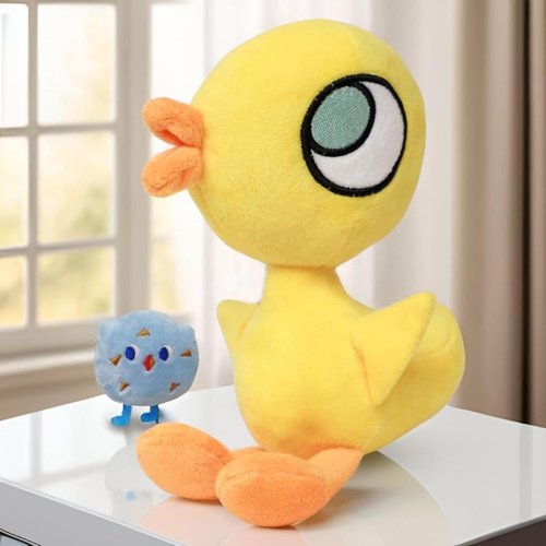 Little Ducking Plush Toy - Adorable Yellow Duck Pillow from Mo Willems Pigeon Books | 9.25 Inches