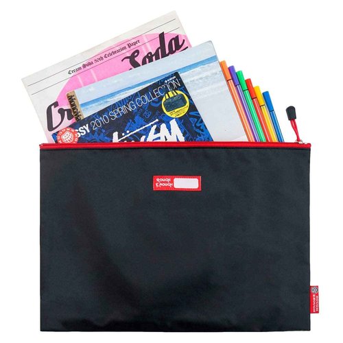 Rough Enough Expanding File Folder and Legal Size Document Folder with Zipper Water Resistant Bundle Set