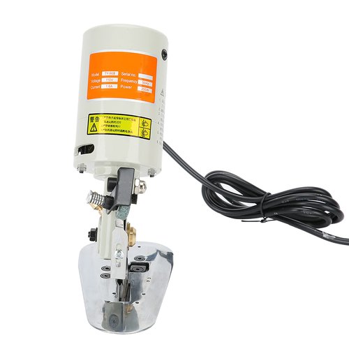 Electric Cloth Cutter, Handheld Fabric Slitting Machine with 3.54-inch for Clothing, Leather Goods, Textiles, Rubber Products, Paper Industry