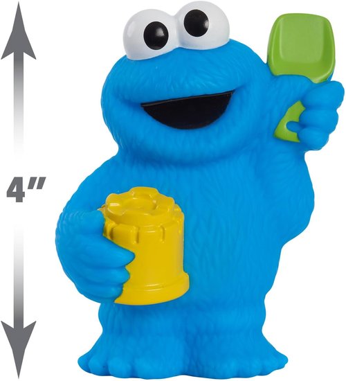 Just Play Sesame Street Floating Fun Friends - 3-Piece Water Squirters Bath & Pool Toys for Kids Ages 2+