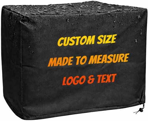 Custom Fit Home Dust Protection Cover - Made-to-Measure Furniture & Equipment Cover with Personalized Text