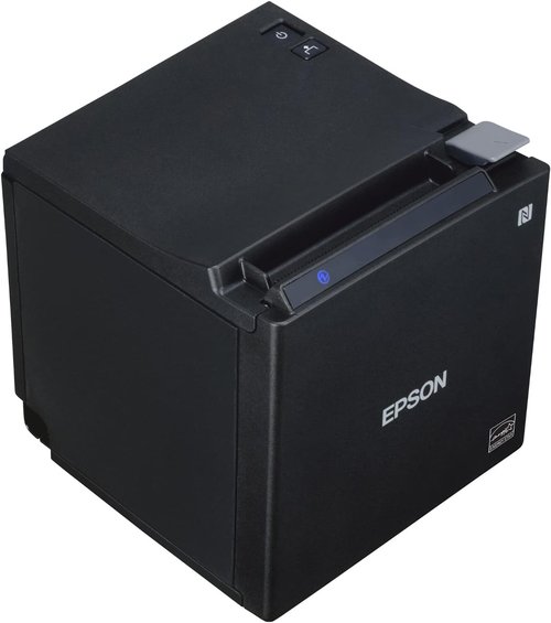 Epson TM-M30II Thermal Receipt Printer - Bluetooth & Ethernet Connectivity | 250 mm/sec Speed, Black