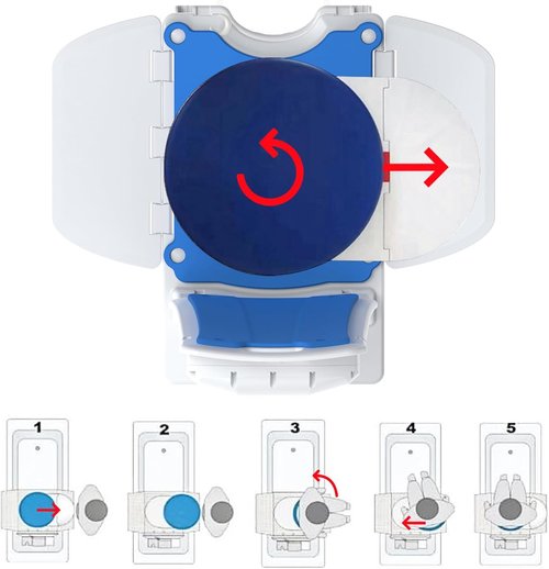 Helsevesen Bath Lift Chair - Reclining Bath Lift for Elderly with Transfer Board & Rotary Disk | Waterproof Remote Control