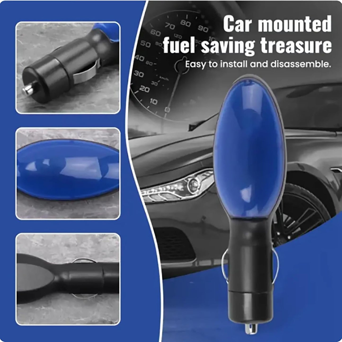 2 Pcs Fuelsync Gas Saver, 2026 New Fuel sync Drive Farther Save More Fuel Portable Plug and Play Energy Economy Device, Automotive Spill Saver for Filling Gasoline Lubricants Water Diesel