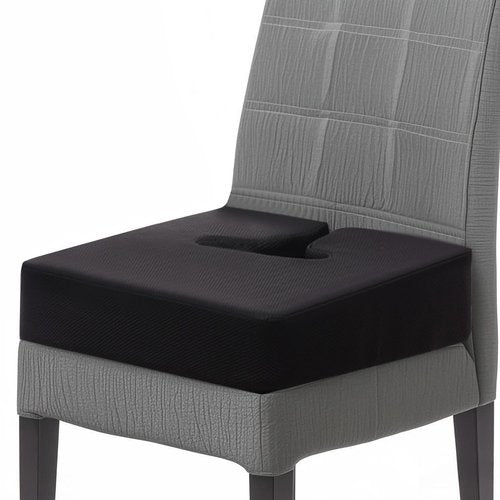 COMFelicify Extra Thick Office Chair seat Cushion, Back and Hip Pads, Non-Slip seat Cushion for Long Hours in wheelchairs/Cars and Dining Chairs.