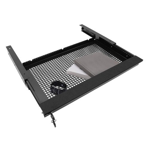 POAdwhmnr Under Desk Drawer Slide Out, Under Counter Drawers,Under Desk Pull Out Drawer