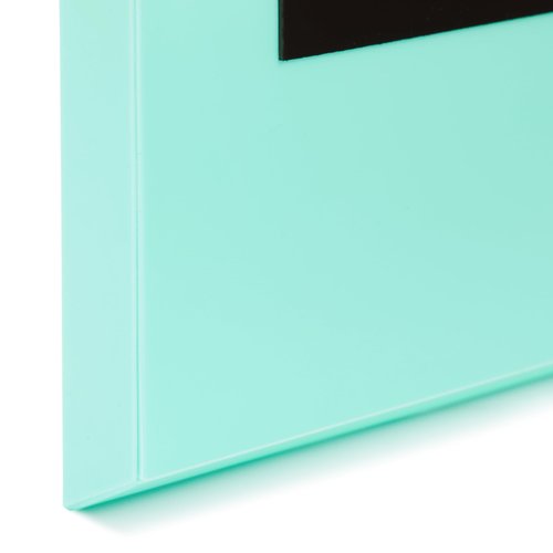 Okuna Outpost Locker Accessories Magnetic File & Bill Holder - Mint, 3-Pack - Refrigerator Magnet File Organizer & Mail Holder - Locker Storage & Wall Folder - Magnetic Pen & Receipt Pocket