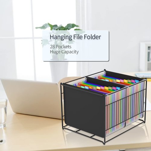 2 Sets Hanging File Folder Frame Legal/Letter Size,File Cabinet Frames,Insert,Rack for Hanging Files,Fit Size Bigger 15.1”L,9.6”H File/Desk Drawer Hanging File Frame/Rails,Steel,Anti-Scratch/Rusty