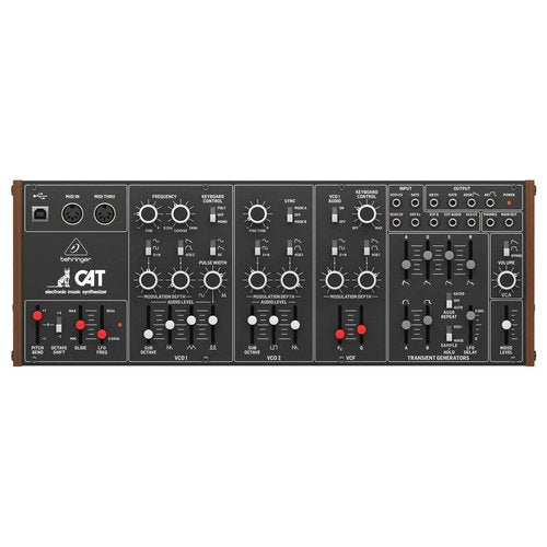 Behringer CAT Legendary Paraphonic Analog Synthesizer with Dual VCOs