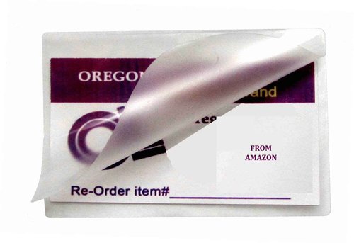 Oregon Lamination Heat Activated Laminating Pouches 12” x 18” x 3 mil (305mm x 457mm x 75 microns Thick) for up to 11.75” x 17.75” Sheets [pk of 200] Large Menu Size, Clear Gloss