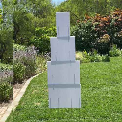 Western Steel & Wire Rider Pins Sign Stacking Pins for Corrugated Signs (25, Heavy Duty)