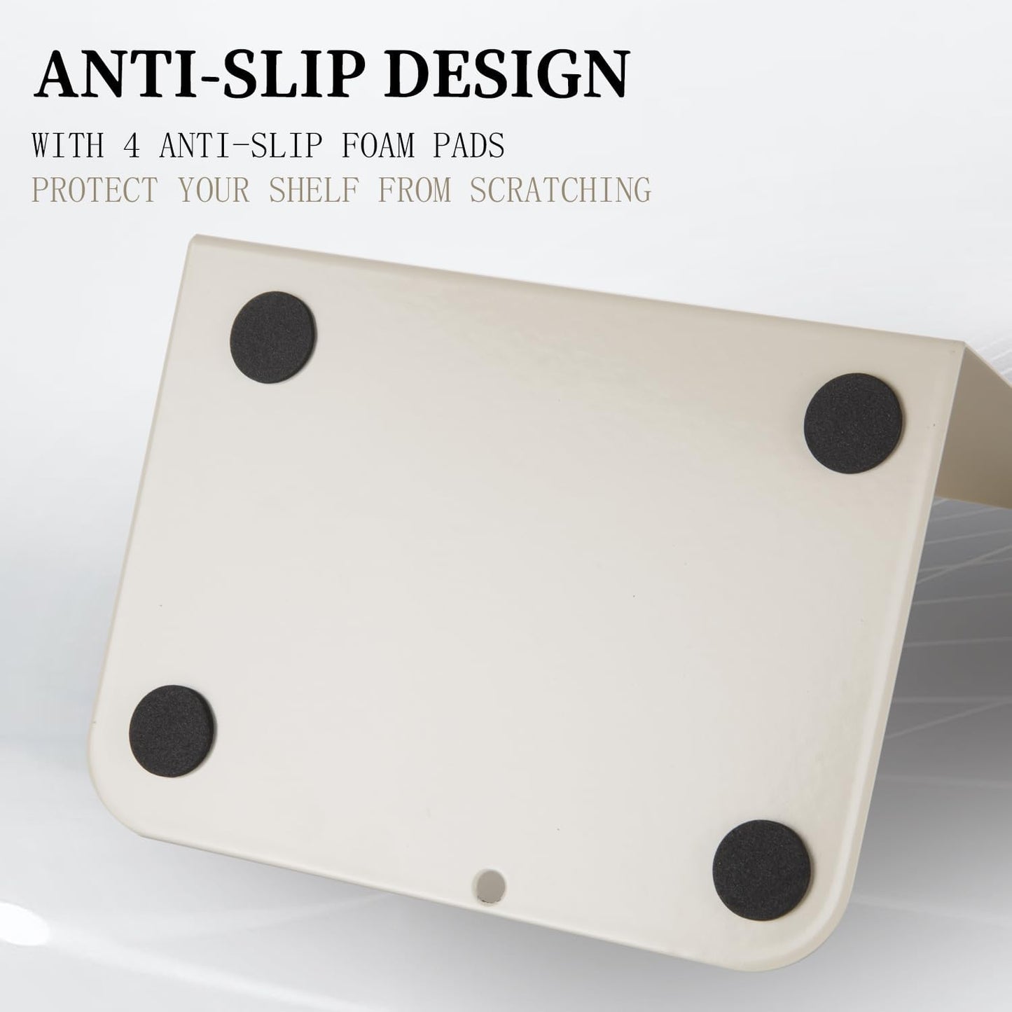 Skiennix Metal Book Ends - Stylish Book Holder for Shelves | Durable Design for Home or Office