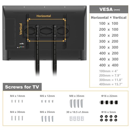 Mobile TV Stand with Upgraded Wheels for 32-75 Inch TVs up to 88 lbs, Height Adjustable Rolling TV Stand with Laptop Shelf, Mobile TV Cart with Heavy Duty Structure for Living Room, Patio, Office