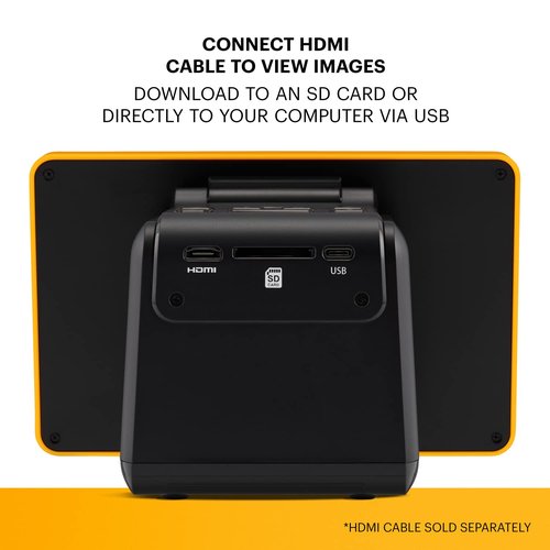 Kodak Slide N Scan Max Digital Film Slide Scanner, Black/Yellow (RODFS70)