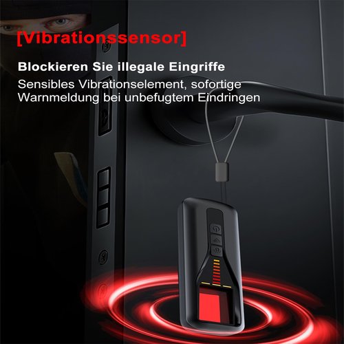 Hidden Camera Detector for Travel, 2025 Upgraded Spy Camera Detector, Hidden Device Finder, Wireless Signal Scanner for Office, 5 Levels Sensitivity 4 Modes, 25H Working Time for Car, Bathroom, Hotel