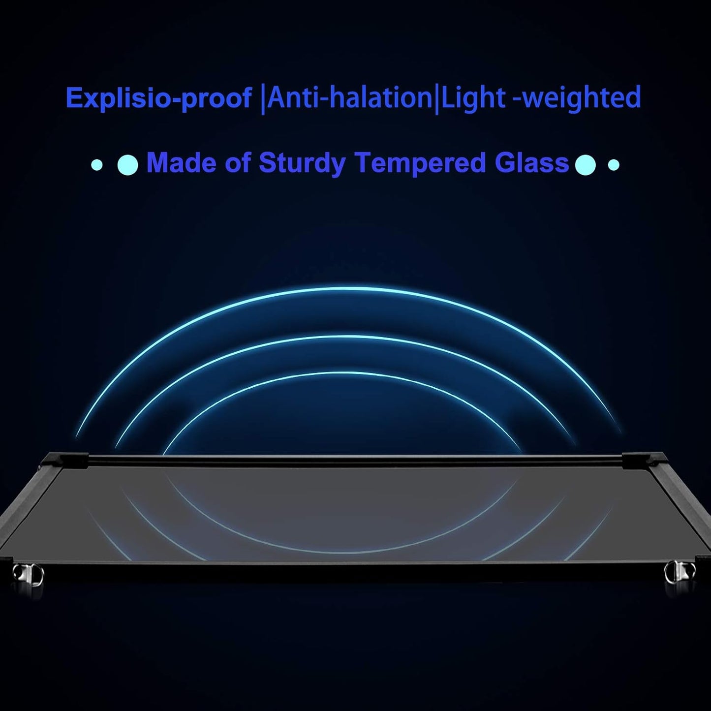 Voilamart LED Message Writing Board - 32" x 24" Illuminated Erasable Chalkboard with Remote Control & 8 Color Markers