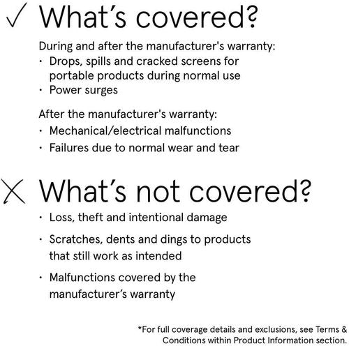 ASURION 4-Year Musical Instrument Protection Plan - Coverage for $100 to $124.99 Value