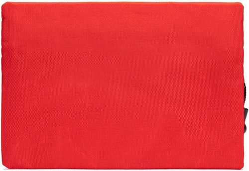 Red Emergency Bag - First Aid Travel Rescue Pouch for Car, Home & Office | 12pcs Green Print (6.3x4.3)